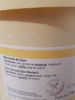 Moutarde De Dijon 1, 05L Ingredients