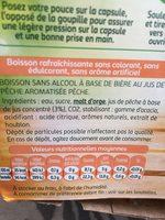 Bire Sans Alcool Pche Ingredients