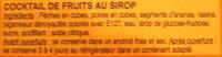 Cocktail De Fruits Ingredients