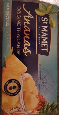 St Mamet Ananas Morceau 2X135G