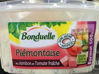 Pimontaise Au Jambon Et Tomate Frache