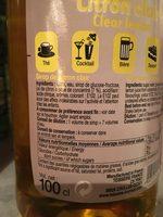 Teisseire Barman Sirup Zitrone In 1L Flasche Kaufen! Ingredients