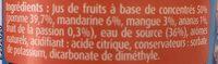 Fruit Shoot Fruizeo Exotiques Ingredients