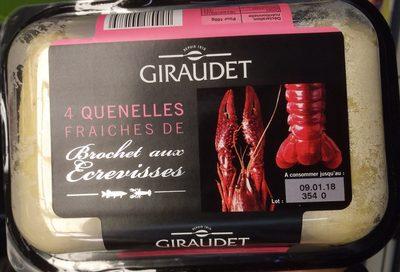 4 Quenelles Fraches De Brochet Aux Crevisses