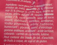 Les Coucougnettes Ingredients
