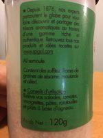 Ail Semoule Ingredients