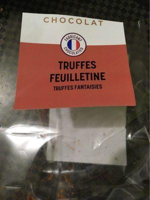 Truffes Feuilletine