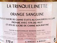 Orange Sanguine Ingredients