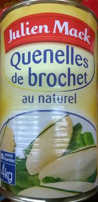 Quenelles De Brochet Au Naturel