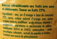Orange Ingredients