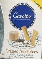 Crpes Feuilletes Chvre & Graines De Pavot Report Card