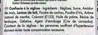 Cachou Ingredients