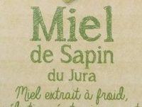 Miel De Sapin Du Jura Ingredients