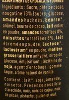 Oh ! Surprises Craquantes Ingredients