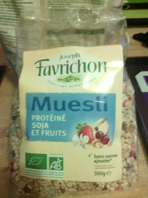 Joseph Favrichon Muesli Protin Soja & Fruits