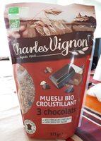 Muesli Bio Croustillant 3 Chocolats Report Card