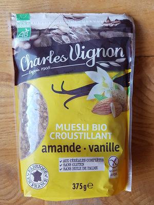 Muesli Bio Croustillant Amande Vanille
