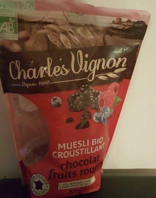 Muesli Croustillant Chocolat - Fruits Rouges