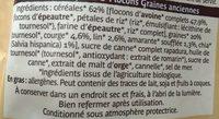 Muesli Bio Pepites Et Flocons Graines Anciennes Ingredients