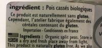 Pois Casss Bio Ingredients