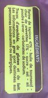 Chips De Crevette Ingredients
