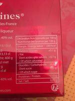 Griottines Original Ingredients