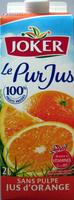 Pur Jus De Fruit D'orange Sans Pulpe Joker Report Card