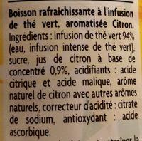 Th Infus Glac Parfum Citron Ingredients
