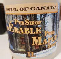 Pour Sirop D'erable Report Card