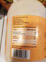 Pour Sirop D'erable Ingredients