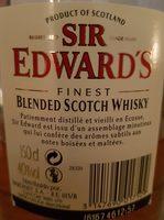 Finest Blended Scotch Whisky Ingredients