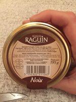 Cancoillotte Au Lait Pasteurise Aux Noix RAGUIN, 11%MG Ingredients