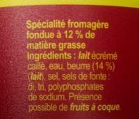 Cancoillotte Beurre Ingredients