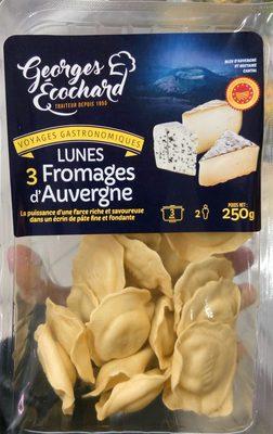 Lunes 3 Fromages D'Auvergne