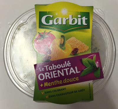 Le Taboul Oriental + Menthe Douce