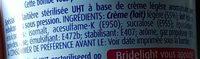Bridelight 11,5% Arosol Ingredients