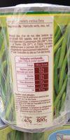 Haricots Verts Jean Nicolas, Extra Fins 3x440g Ingredients