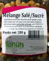 Mlange Sal/sucr  Report Card