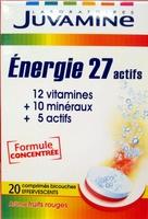 Juvamine Energie 27 Actifs Arme Fruits Rouges Report Card