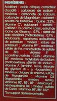 Juvamine Energie 27 Actifs Arme Fruits Rouges Ingredients