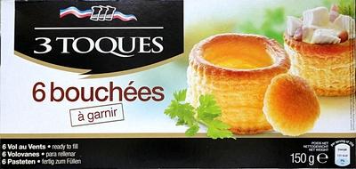 6 Bouches  Garnir 3 TOQUES