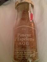 Piment D'Espelette Report Card