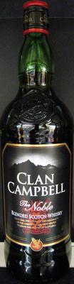 Whisky Ecosse Blended 100 Cl Clan Campbell
