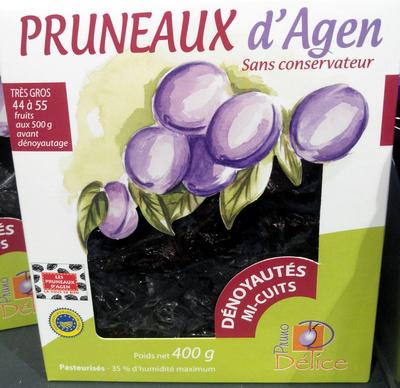 Pruneaux D'Agen Dnoyauts Mi-cuits