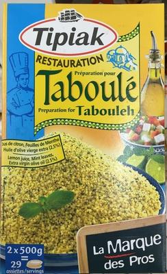 Restauration Prparation Pour Taboul