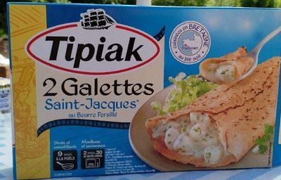 2 Galettes Saint-Jacques Au Beurre Persill