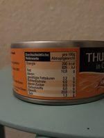 Saupiquet Thunfisch In Olivenl Nutrition Label