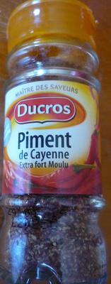 Piment De Cayenne Extra Fort Moulu