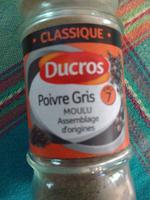 Poivre Gris Ducros Report Card