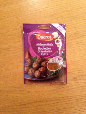 Mlange Malin Boulettes Orientales Kefta
